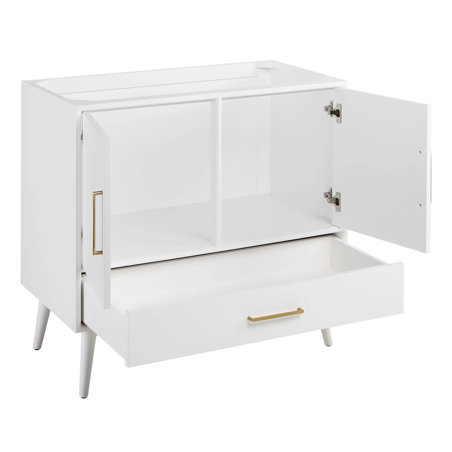 36" Novak Vanity - Bright White - Vanity Cabinet Only - Image 2