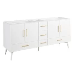 72" Novak Vanity - Bright White - Vanity Cabinet Only