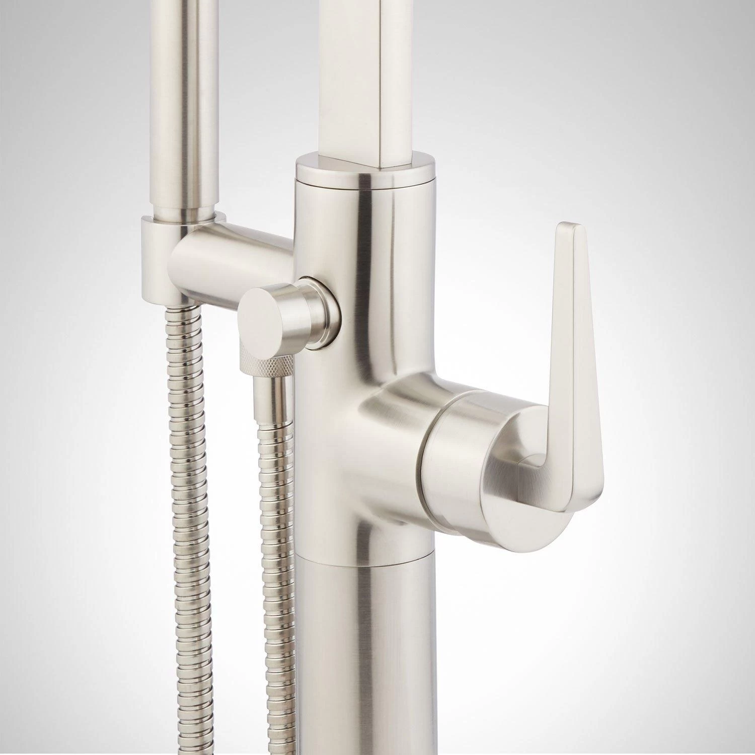 Drea Freestanding Tub Faucet With Hand Shower - Image 6