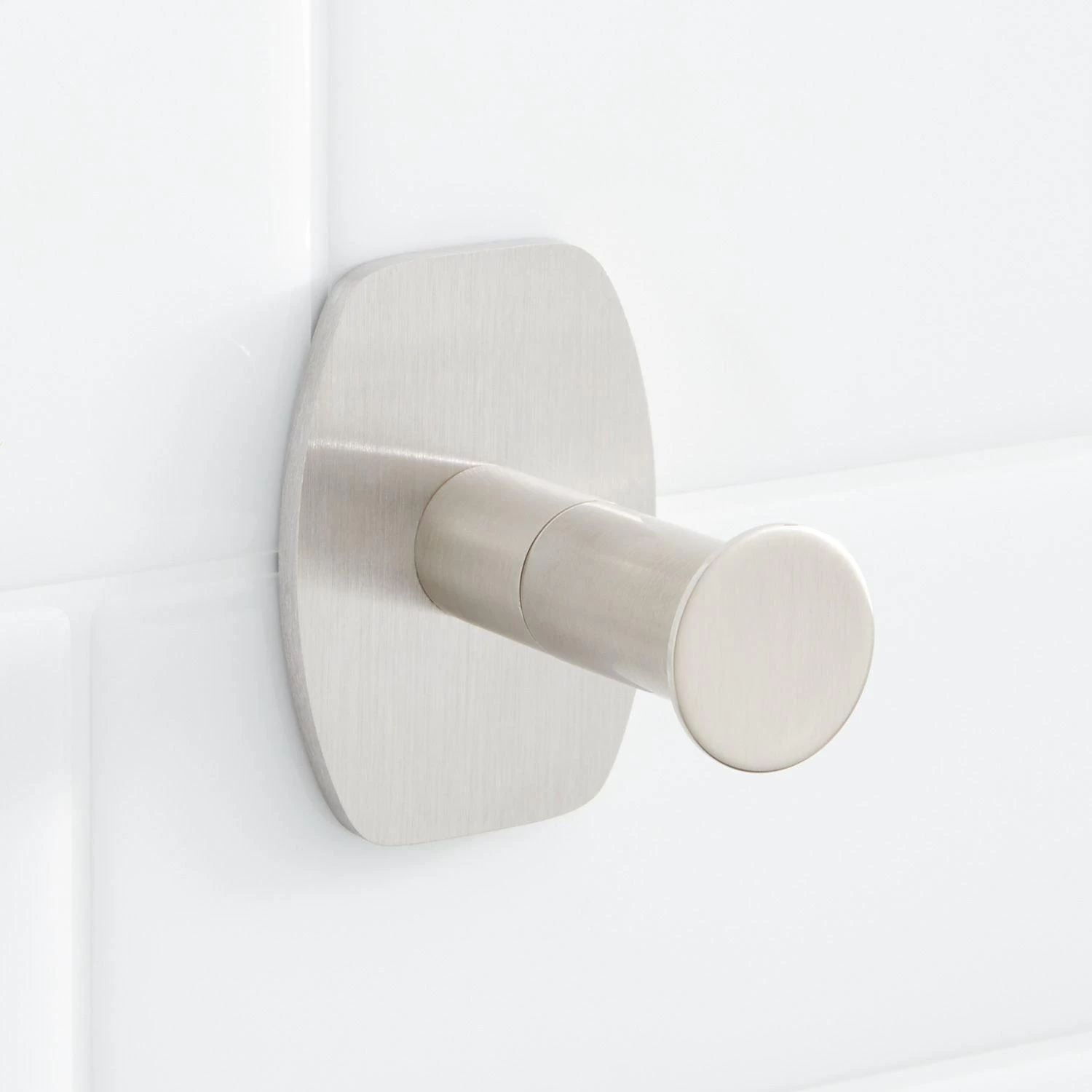Cane Robe Hook - Brushed Nickel