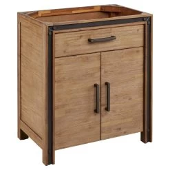 30" Celebration Vanity - Rustic Acacia - Vanity Cabinet Only