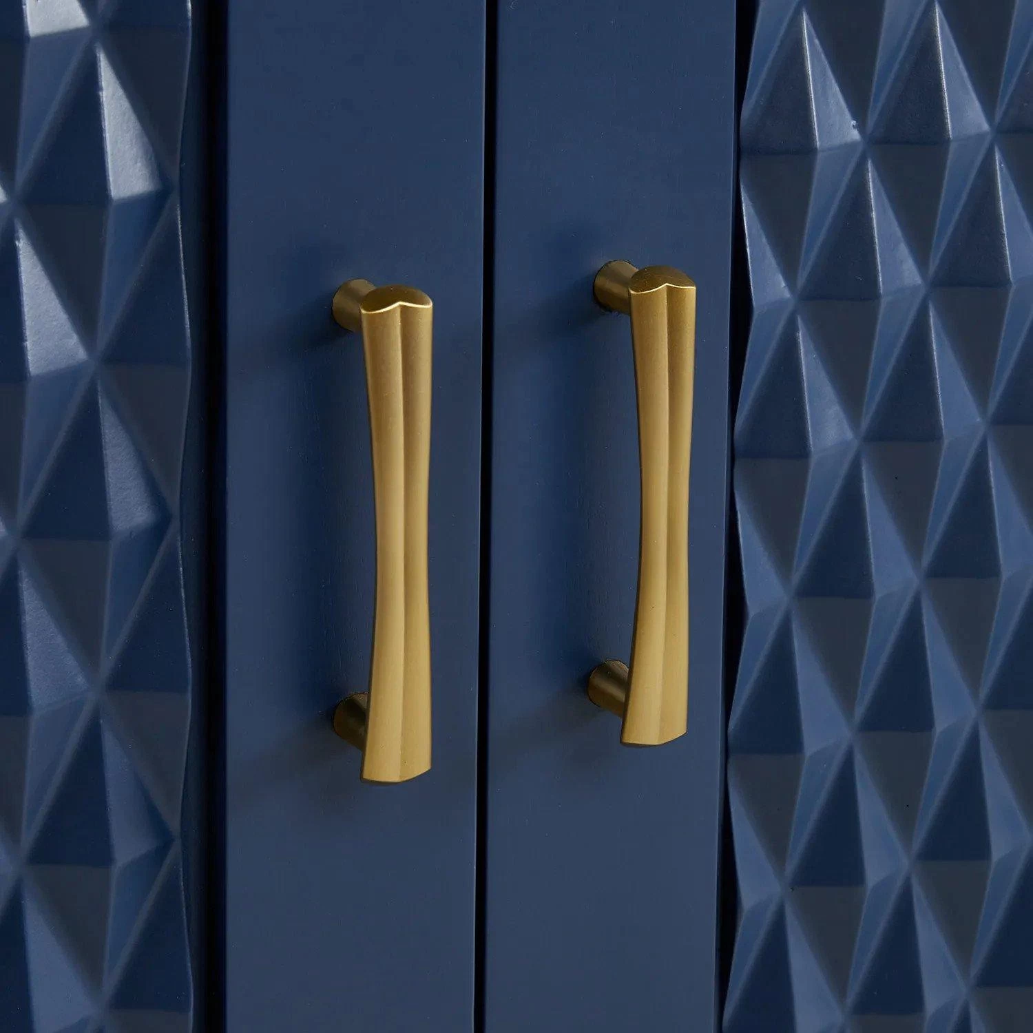 48" Thorton Mahogany Vanity - Navy Blue - Vanity Cabinet Only - Image 7