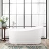 66" Royston Acrylic Freestanding Slipper Tub