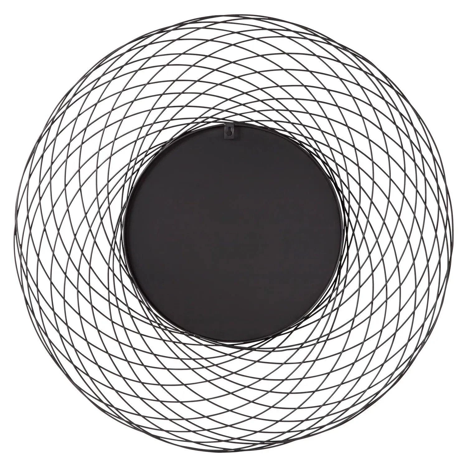 Sombria Decorative Vanity Mirror - Black Powder Coat - Image 4