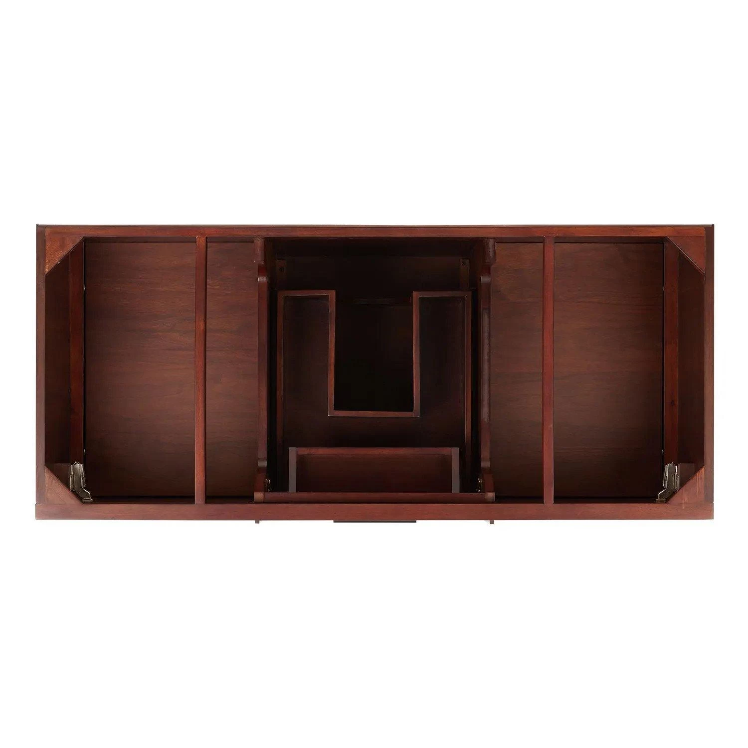 48" Talyn Mahogany Vanity For Rectangular Undermount Sink - Light Walnut - Image 5
