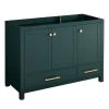 48" Radke Mahogany Vanity - Hunter Green - Vanity Cabinet Only