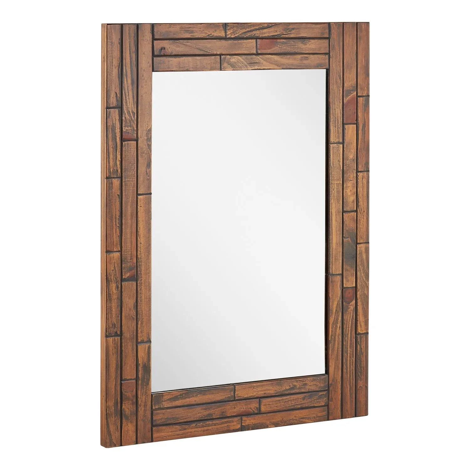 Ansel Vanity Mirror - Farmhouse Brown - Image 3