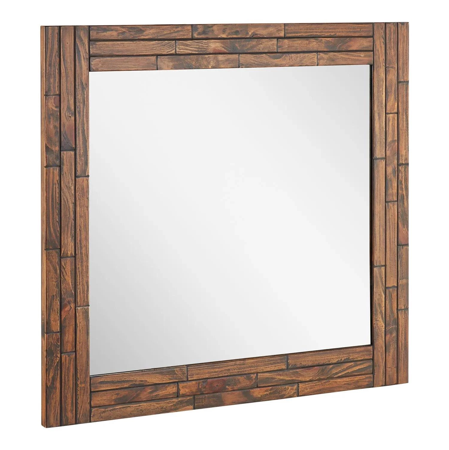 Ansel Vanity Mirror - Farmhouse Brown - Image 4