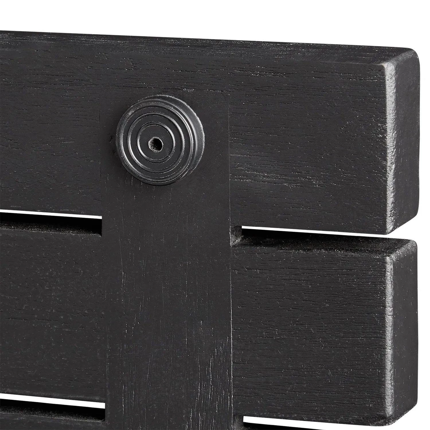 Kirana Teak Bathroom Floor Mat - Black Teak - Image 3