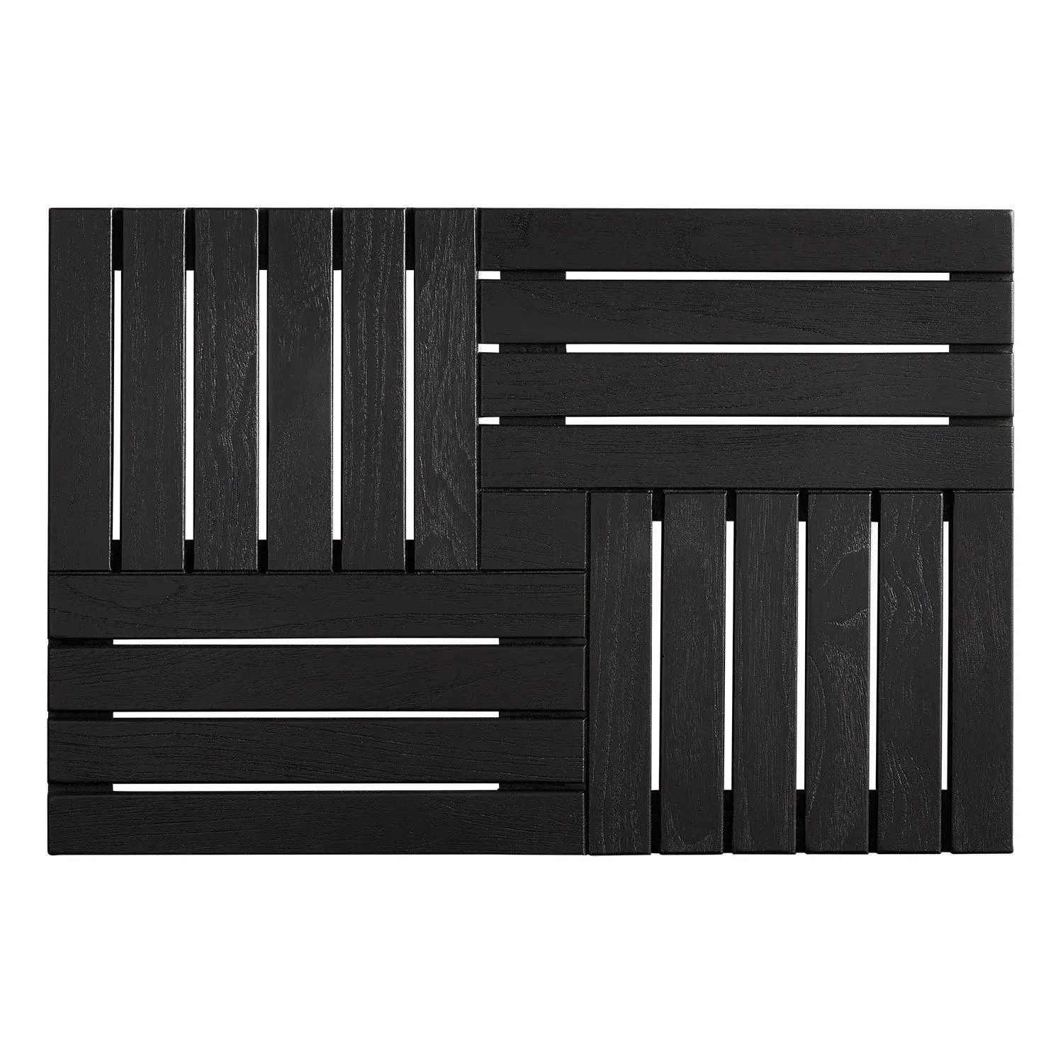 Huan Teak Bathroom Floor Mat - Image 3