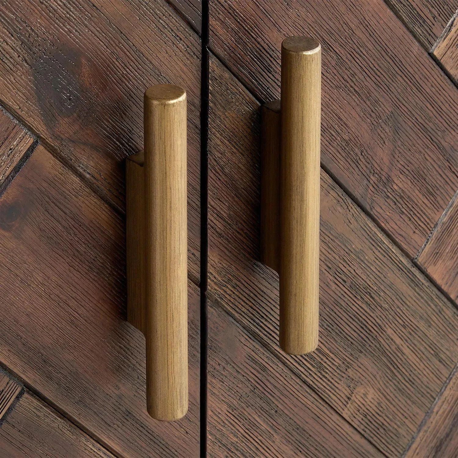 60" Frey Double Vanity For Undermount Sinks - Russet Brown - Image 8