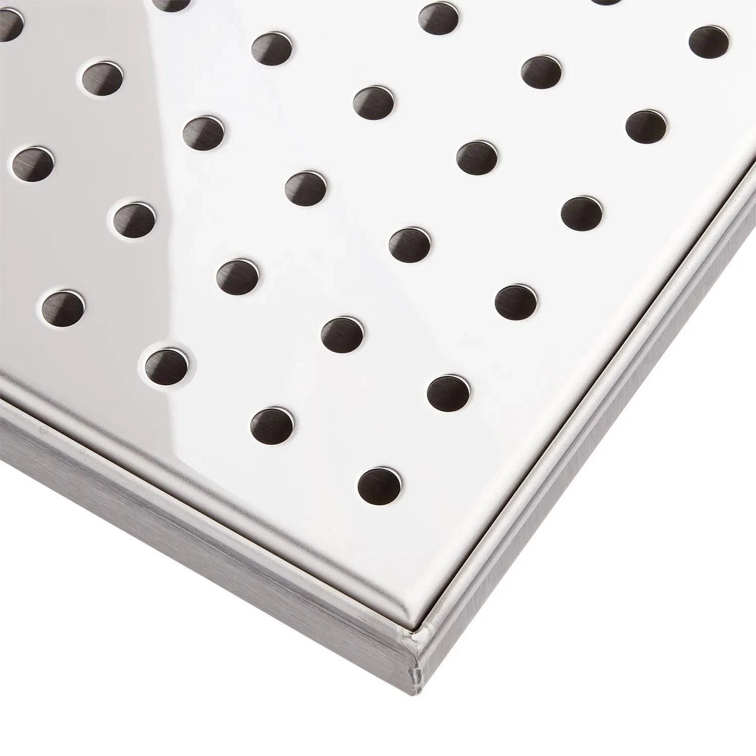 Werner Square Shower Drain With Drain Flange - Image 4